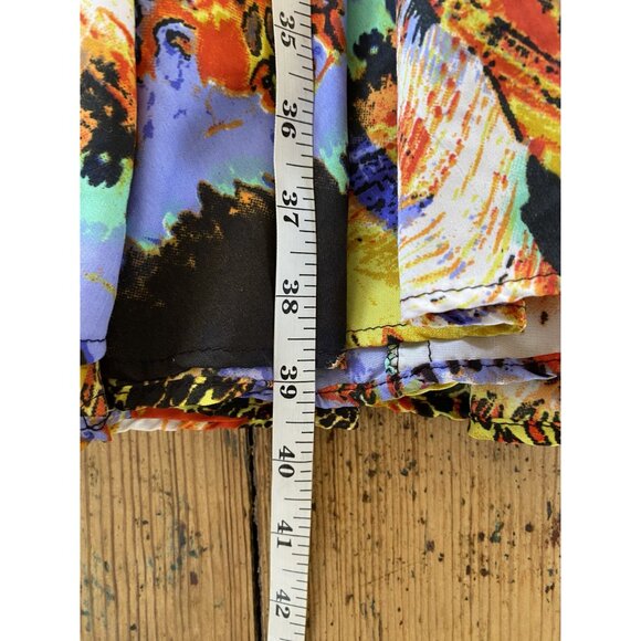 ESY Studio Womens Skirt Small maxi polyester aline pull on elastic - Picture 5 of 7